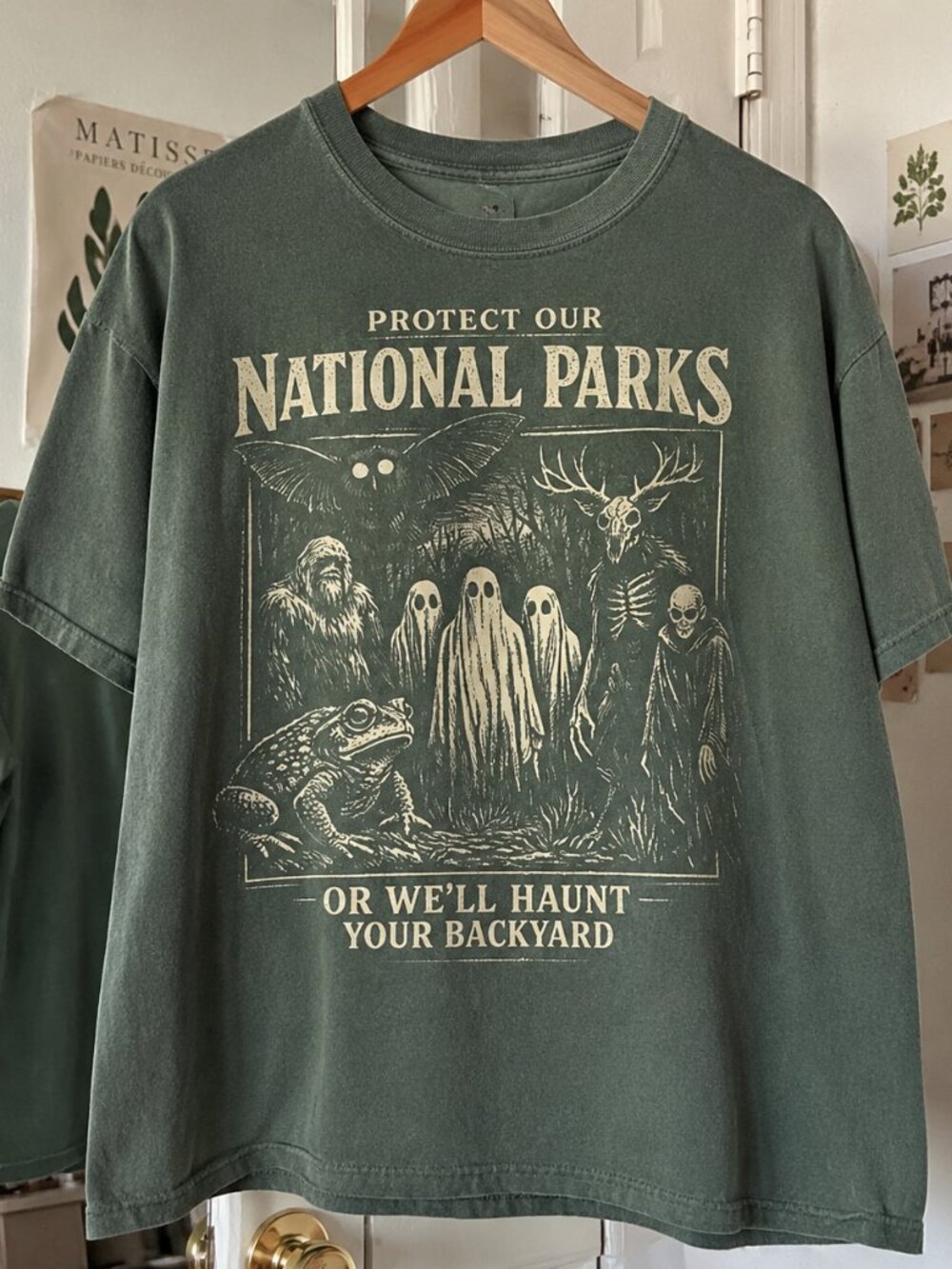 Protect Our National Parks Shirt, Cryptid National Parks Tee
